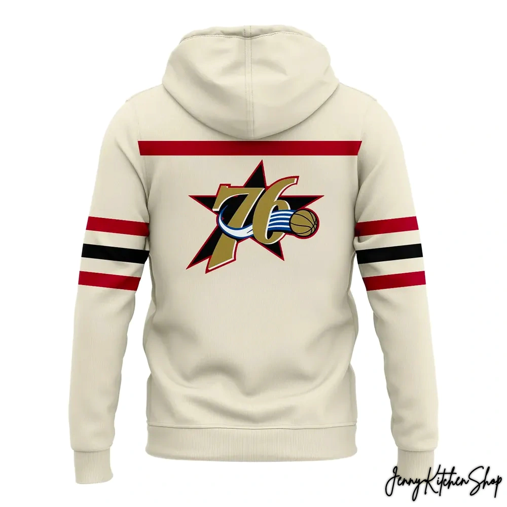Philadelphia 76ers Sixers Hardwood Classics Hoodie