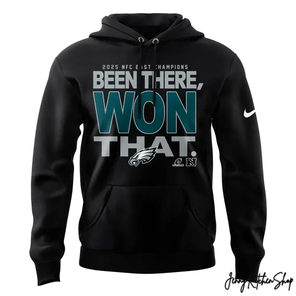Philadelphia Eagles 2025 Champion Been There Won That Hoodie