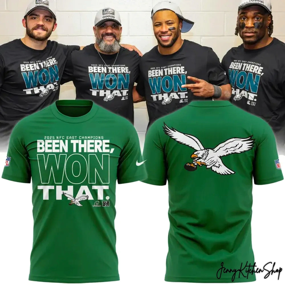 Philadelphia Eagles 2025 NFC Fast Champions Limited T-Shirt