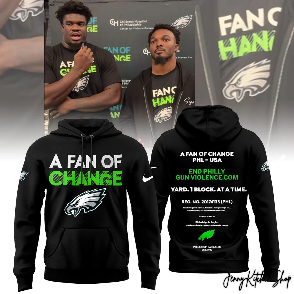 Philadelphia Eagles A Fan Of Change Shirt