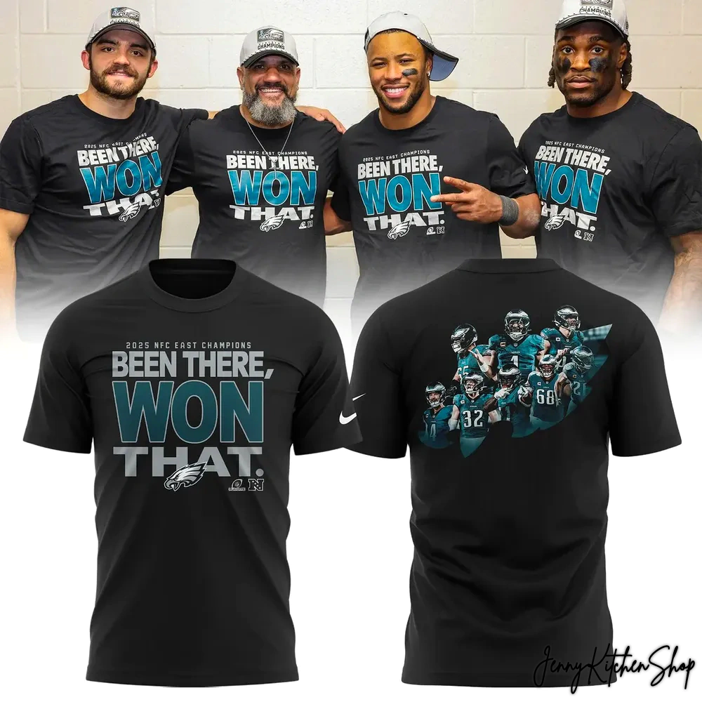 Philadelphia Eagles Division 2025 Champions T-Shirt