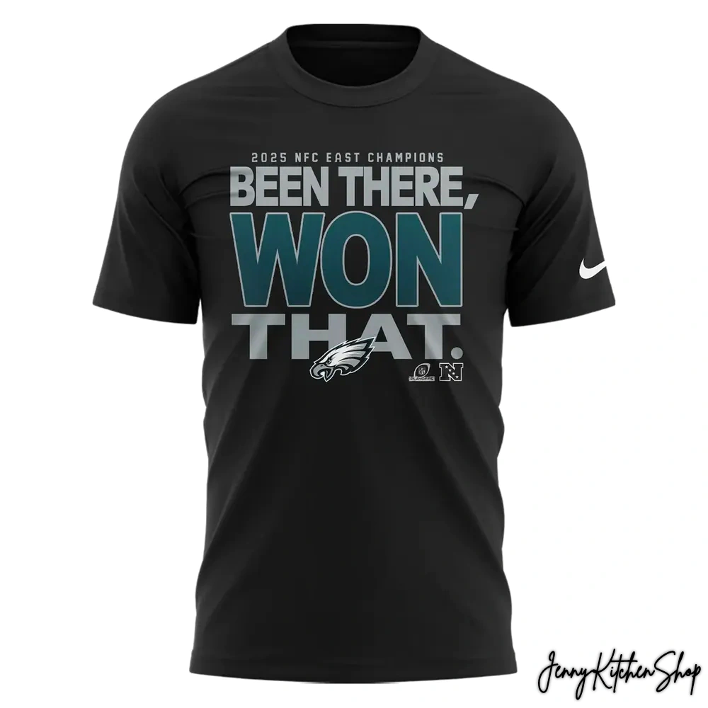 Philadelphia Eagles Division 2025 Champions T-Shirt