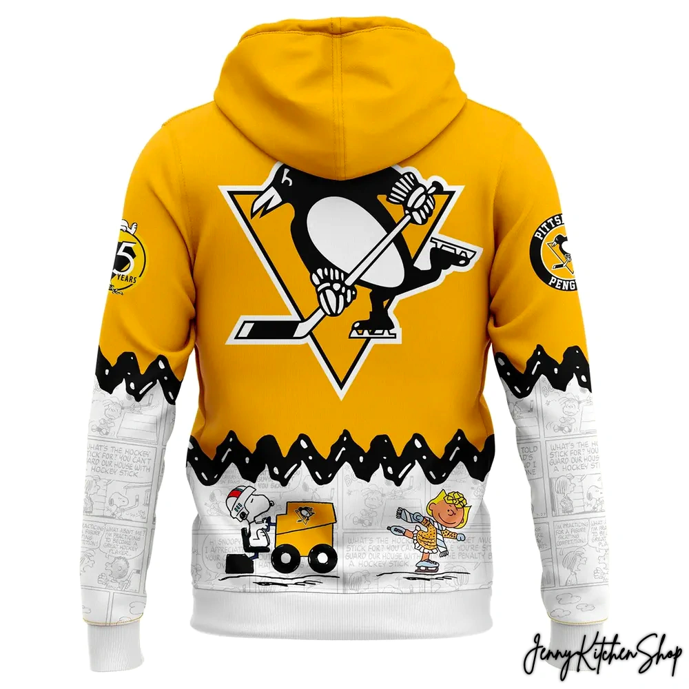 Pittsburgh Penguins Peanuts Night Hoodie