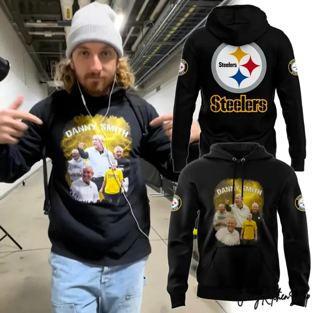 Pittsburgh Steelers x Danny Smith 2025 New Hoodie