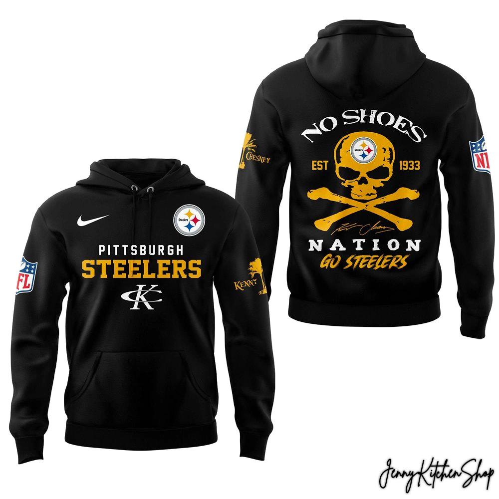 Pittsburgh Steelers x Kenny Chesney No Shoes Collection Hoodie