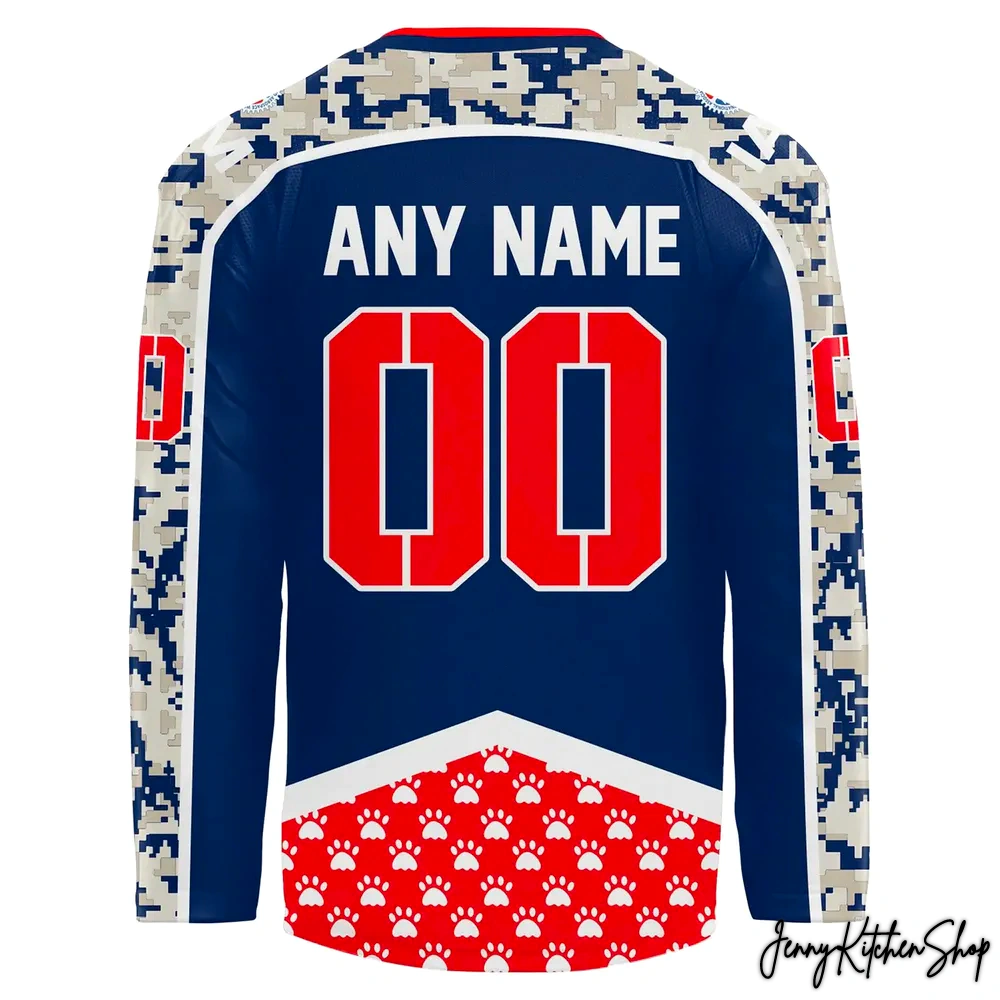 Quad City Storm Military Night Hockey Jersey