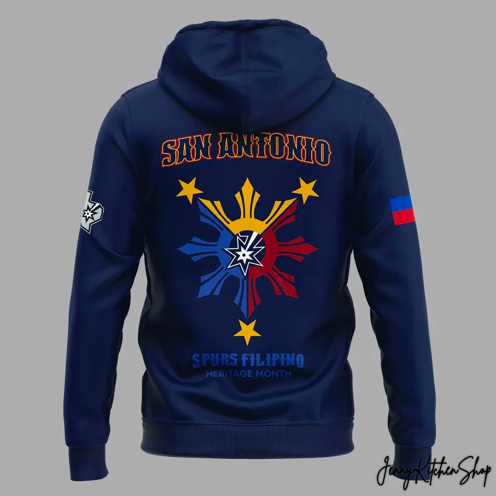San Antonio Spurs Filipino Heritage Night Hoodie