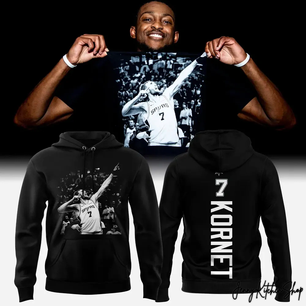 San Antonio Spurs Luke Kornet For Fans Hoodie