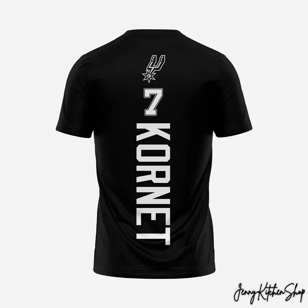 San Antonio Spurs Luke Kornet Limited T-shirt