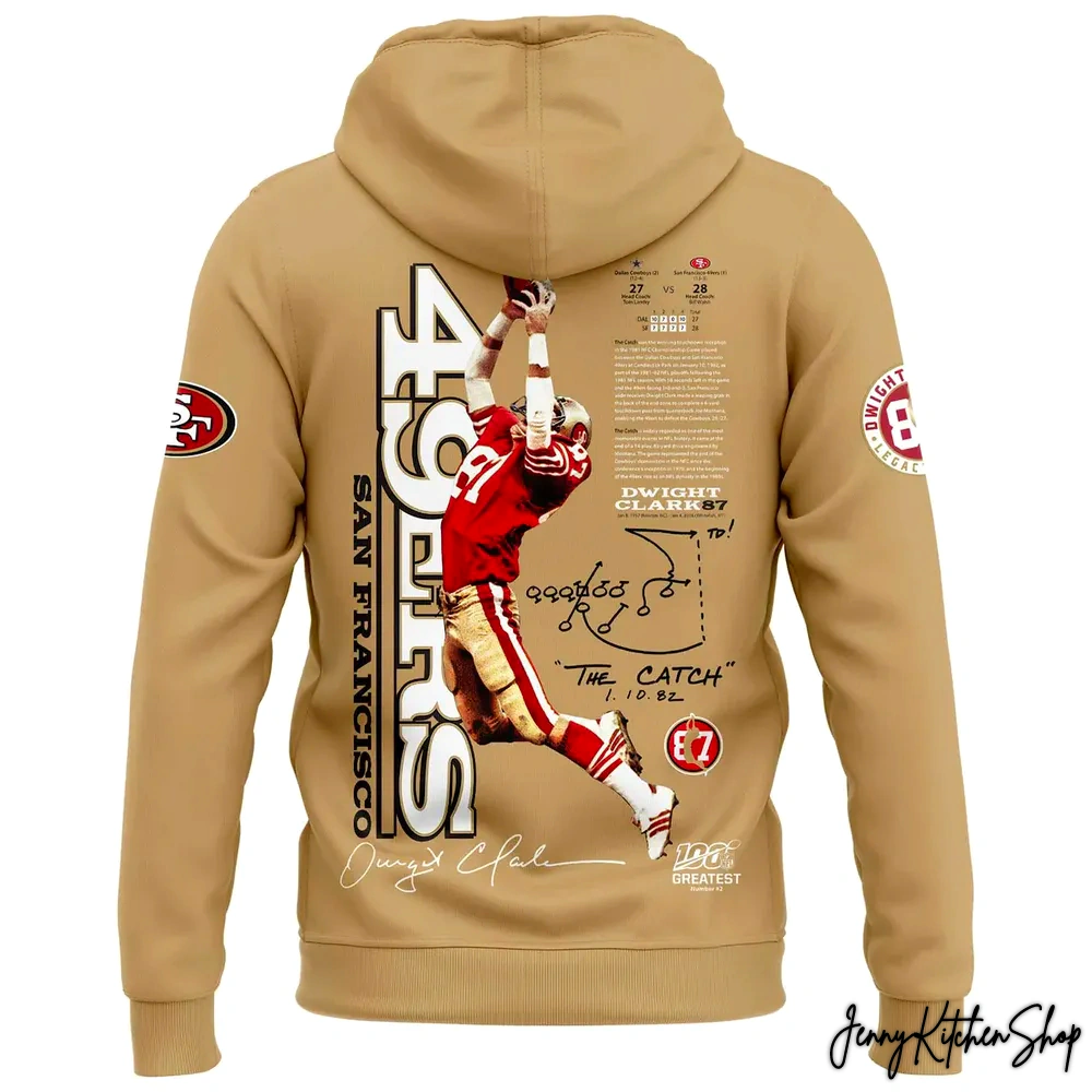 San Francisco 49ers Dwight Clark Day Hoodie
