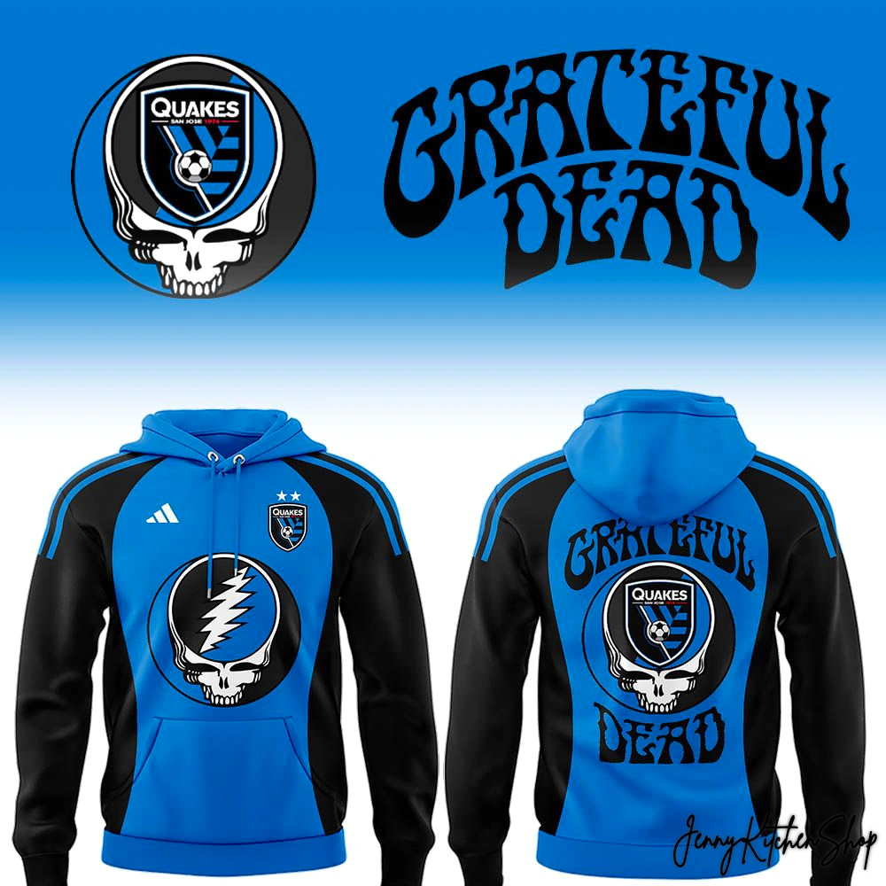 San Jose Earthquakes x Grateful Dead Limited Hoodie