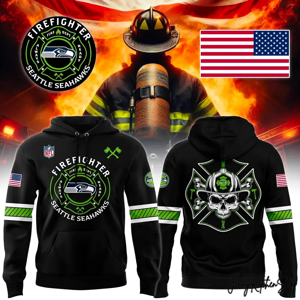 Seattle Seahawks Firefighter Apparel Hoodie