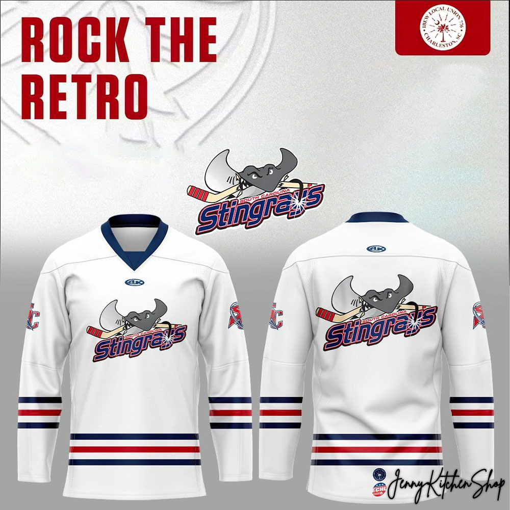 South Carolina Stingrays Rock The Retro 2026 Jersey