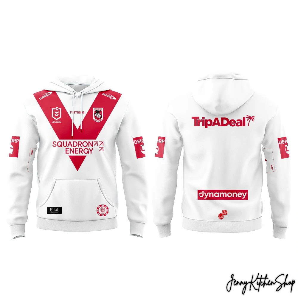 St George Illawarra Dragons 2026 Dragons Vegas Fire Hoodie