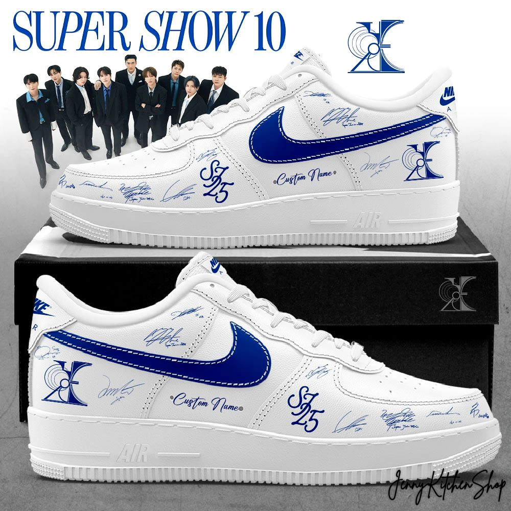 Super Junior Super Show 10 Custom Shoes