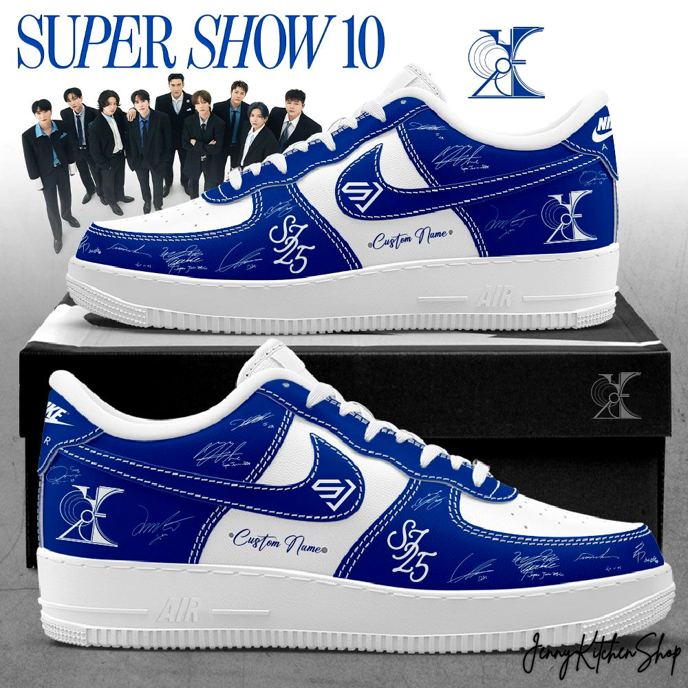 Super Junior Super Show 10 Custom Shoes