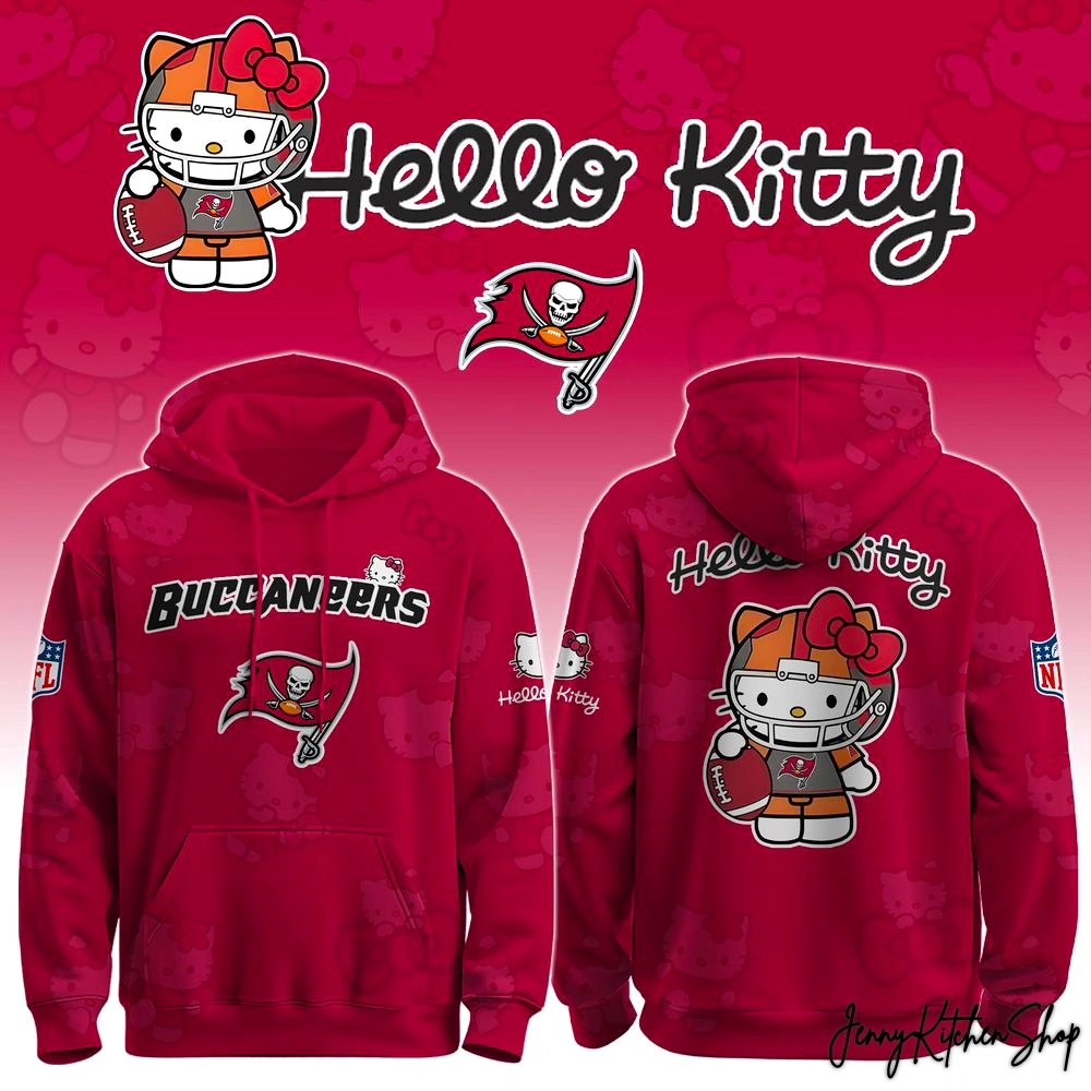 Tampa Bay Buccaneers Hello Kitty For Fans Hoodie