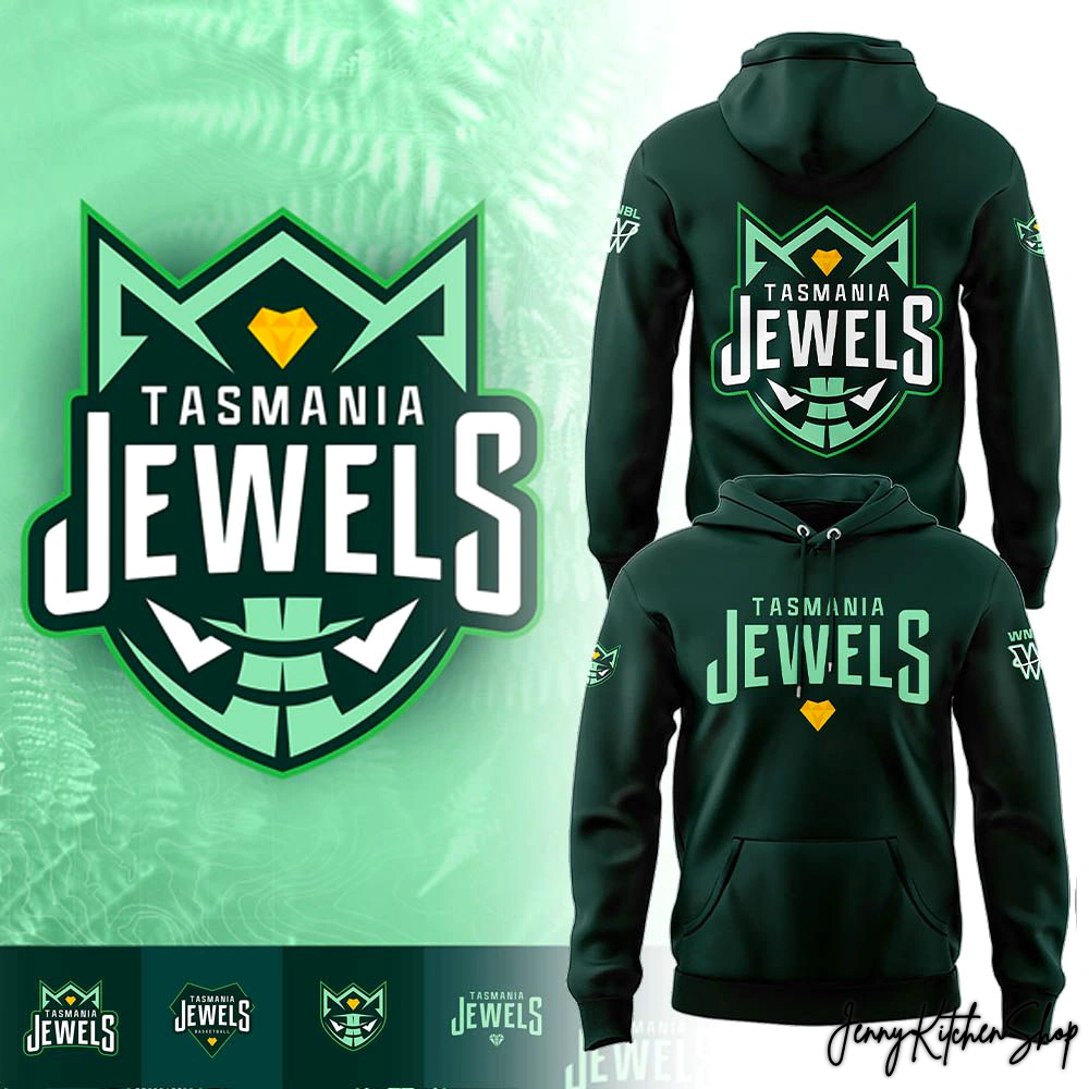 Tasmania Jewels WNBL 2026 Collection Hoodie