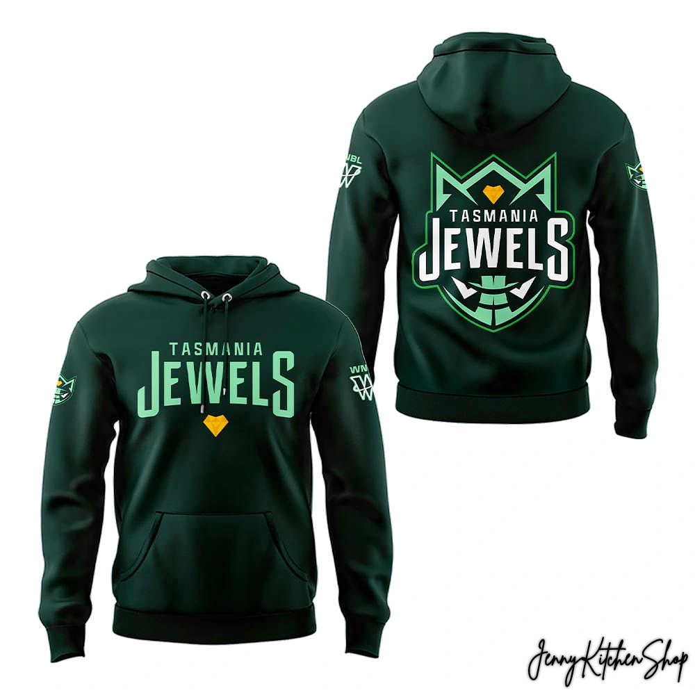 Tasmania Jewels WNBL 2026 Collection Hoodie