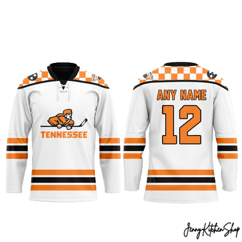 Tennessee Ice Hockey 2025-26 Chuck-A-Puck Hockey Jersey