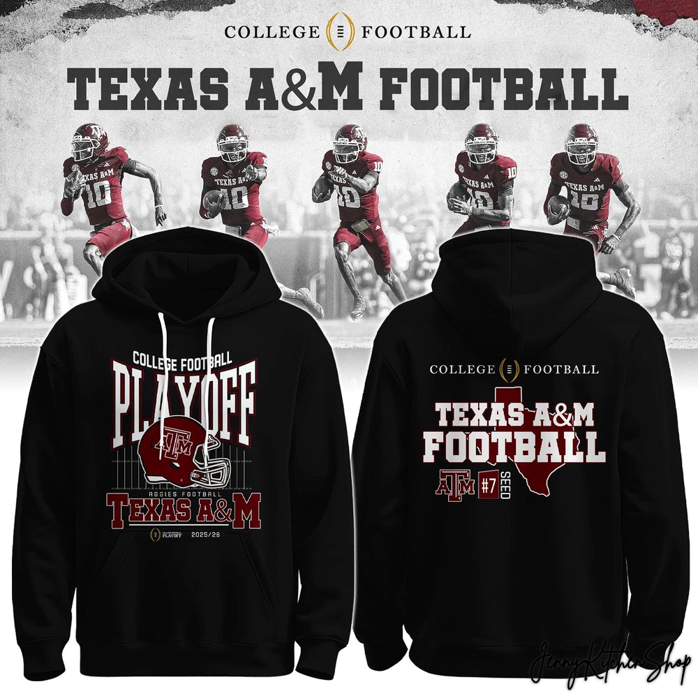 Texas A&M Aggies Playoff 2025-26 Hoodie