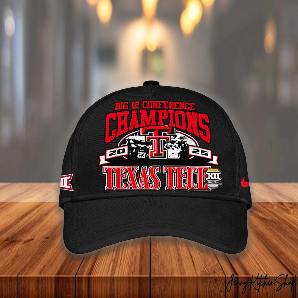 Texas Tech Red Raiders 2025 Big 12 Champions Combo Hoodie