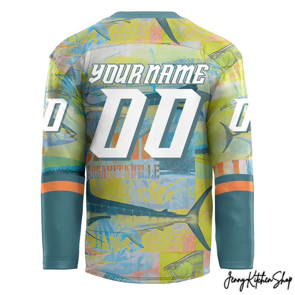Toledo Walleye Margaritaville Special Edition 2025 Hockey Jersey