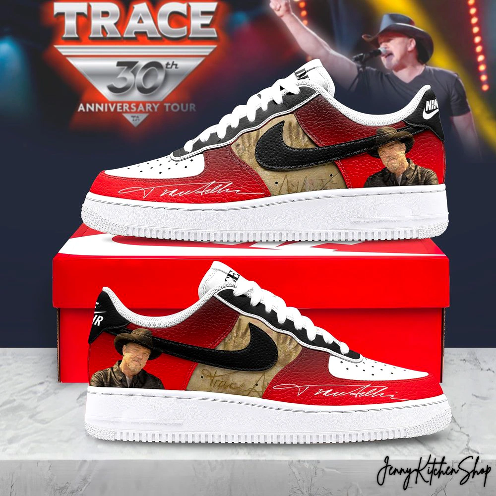 Trace Adkins 30th Anniversary Air Force 1 Sneakers