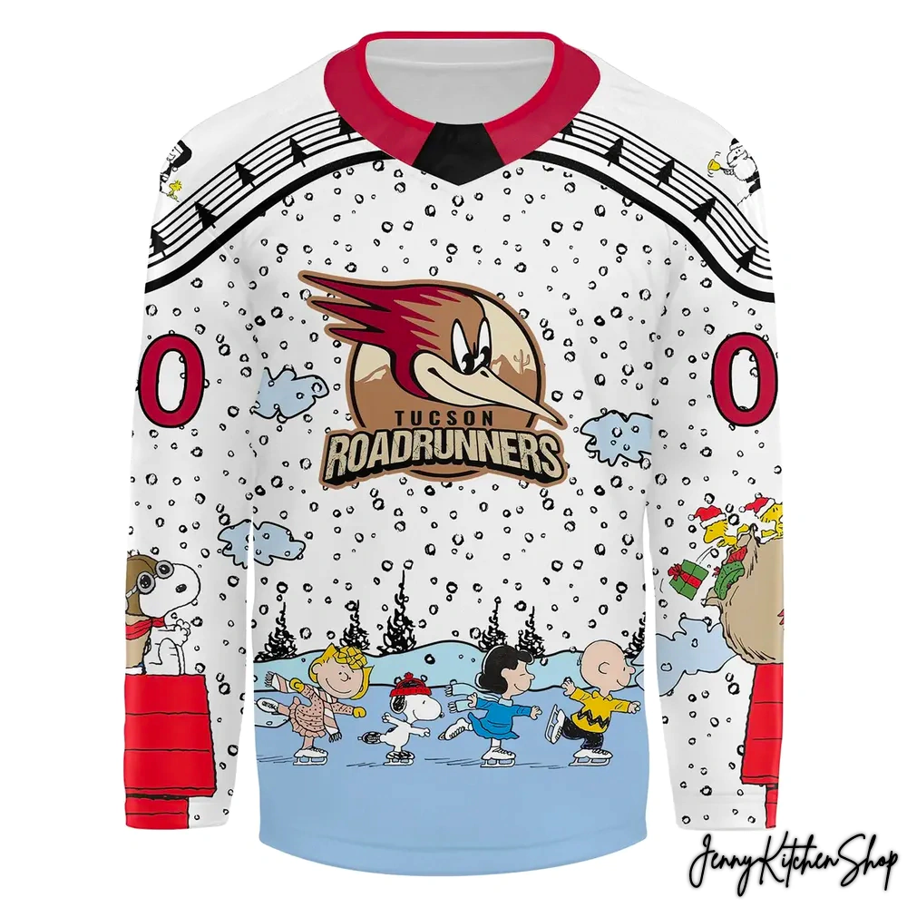 Tucson Roadrunners 2026 Peanuts Night Hockey Jersey