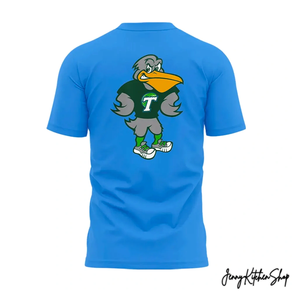 Tulane Green Wave Sluggerbird Uniform 2026 T-Shirt