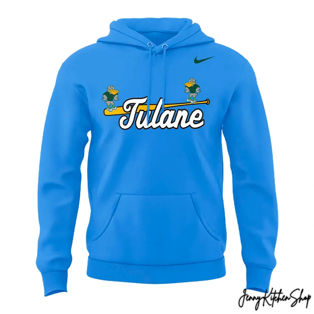 Tulane Green Wave Sluggerbird Uniform 2026 T-Shirt
