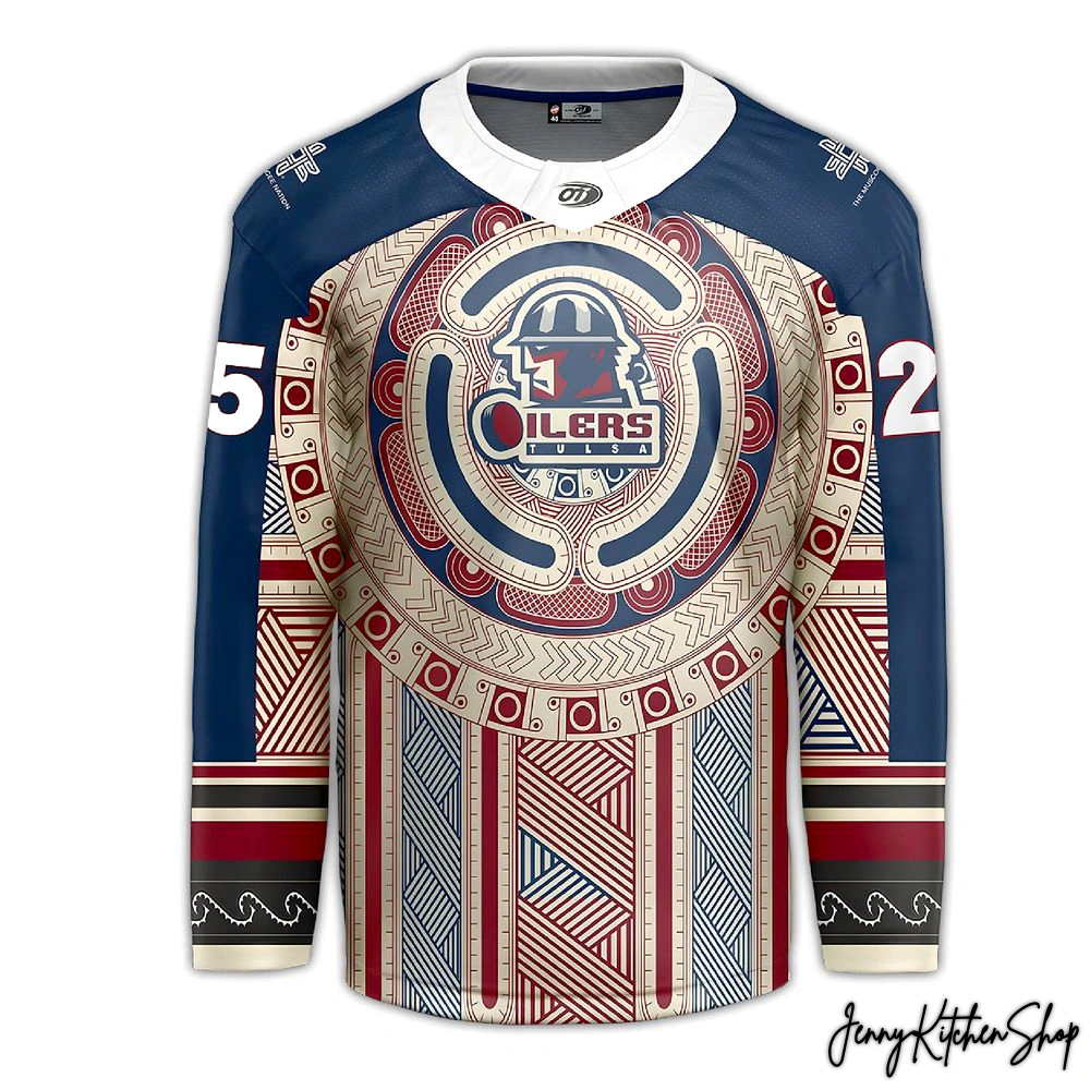 Tulsa Oilers Native American Heritage 2025 Limited Hockey Jersey