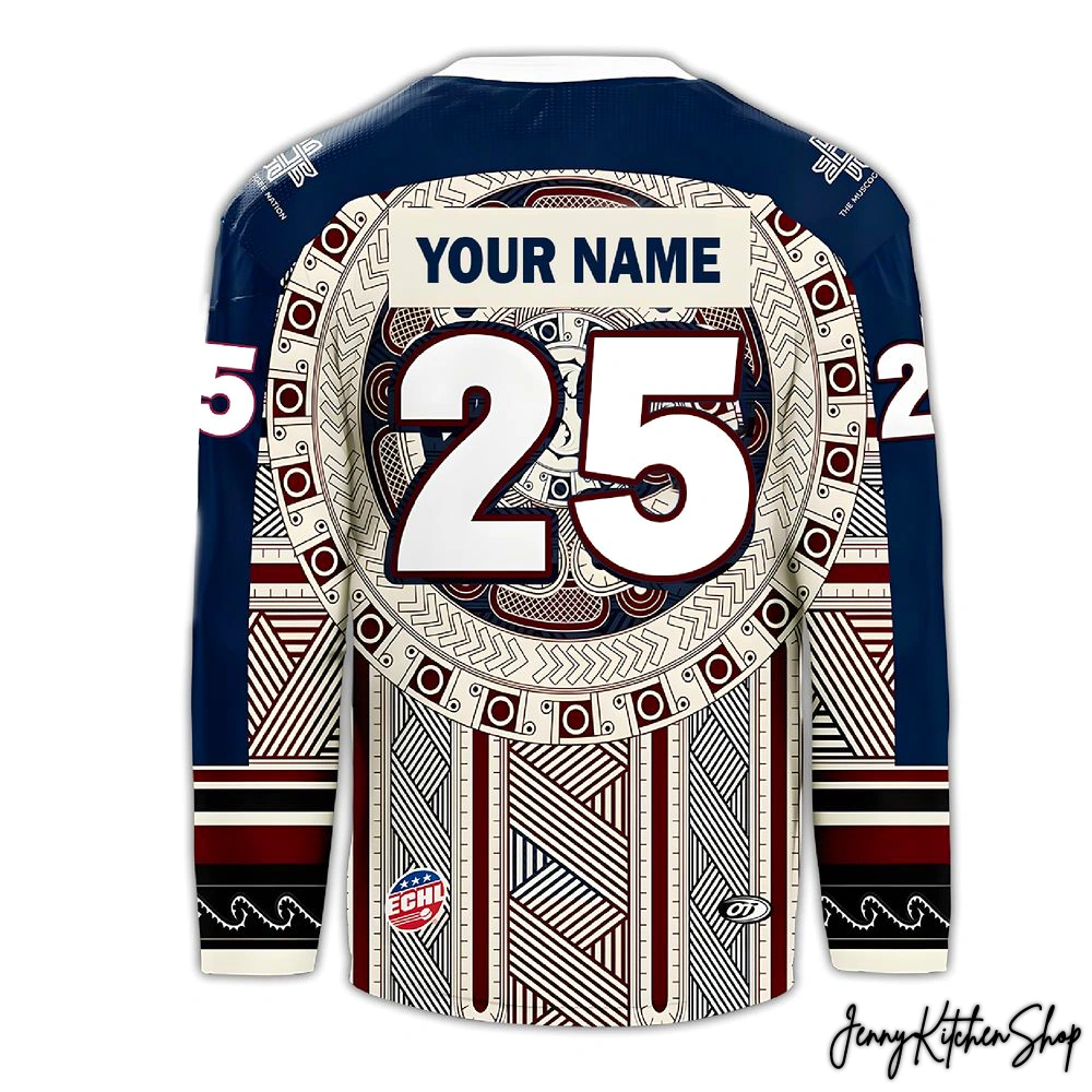 Tulsa Oilers Native American Heritage 2025 Limited Hockey Jersey