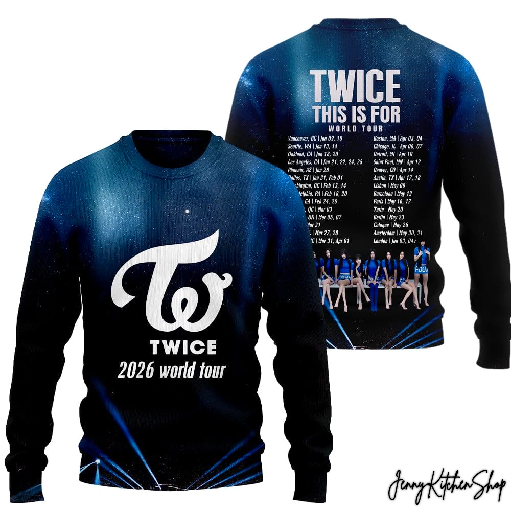 Twice This Is For World Tour 2026 Limited T-Shirt
