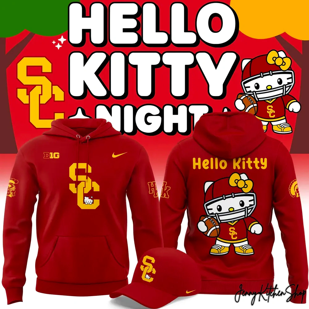 USC Trojans football x Hello Kitty Hoodie