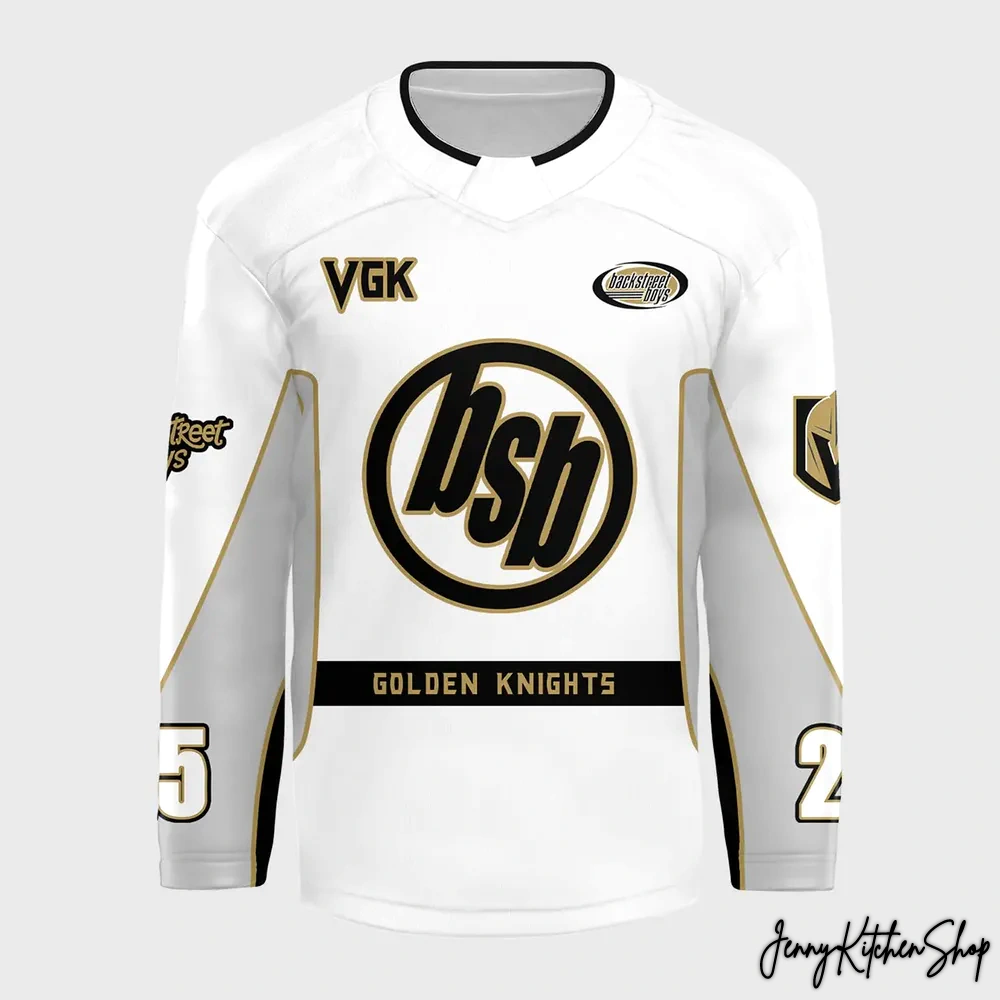 Vegas Golden Knights x Backstreet Boys Hockey Jersey