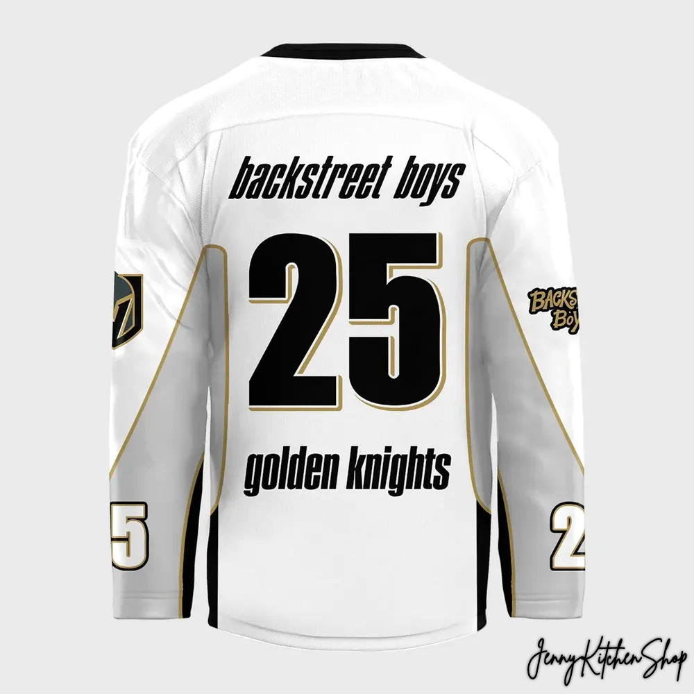 Vegas Golden Knights x Backstreet Boys Hockey Jersey