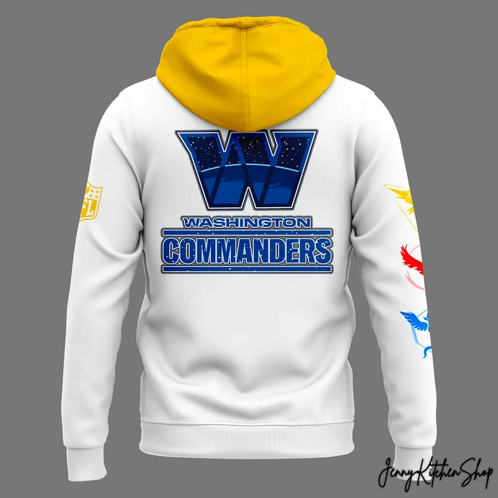 Washington Commanders x Pokemon Go Limited Hoodie