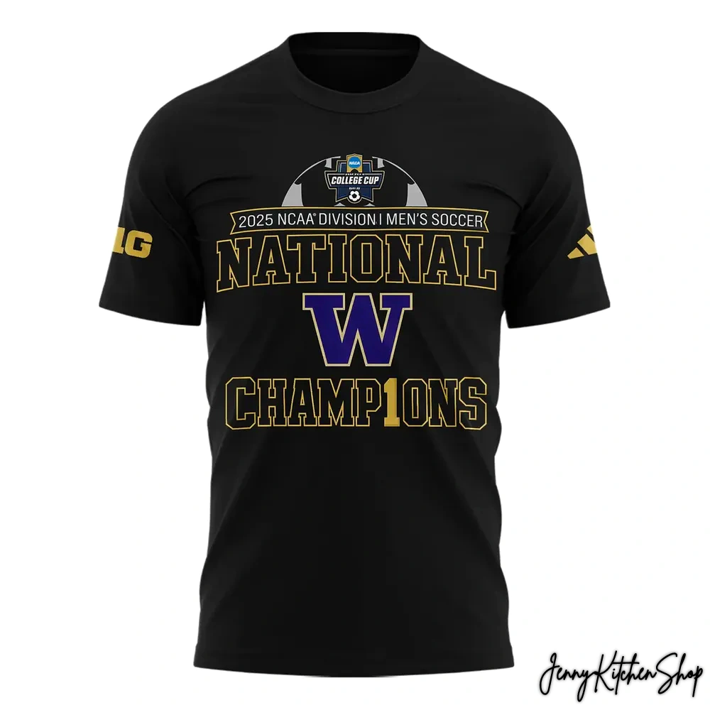 Washington Huskies Champion 2025 NCAA Limited T-Shirt