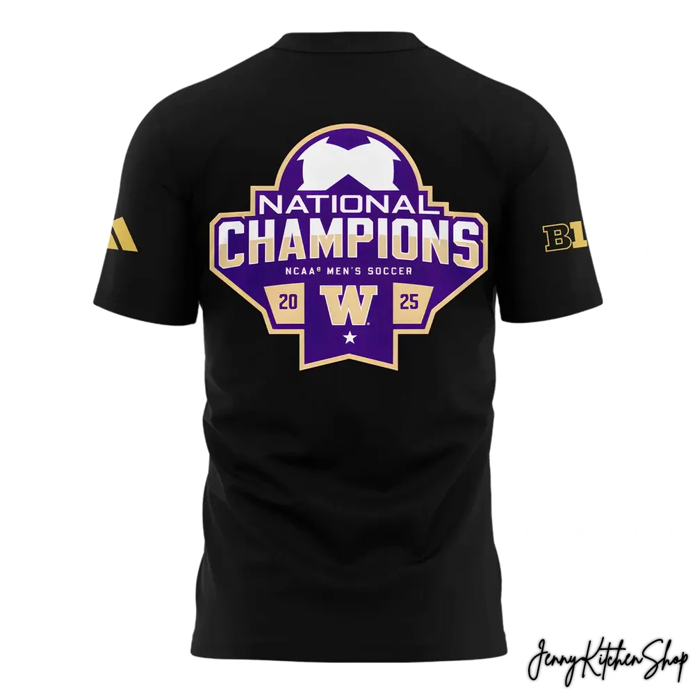 Washington Huskies Champion 2025 NCAA Limited T-Shirt