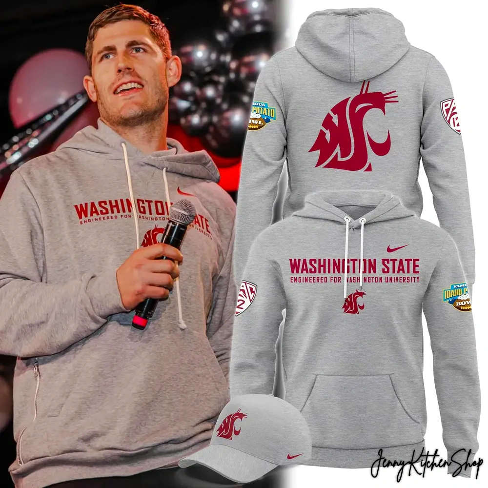 Washington State Cougars x Coach Kirby Moore Hoodie