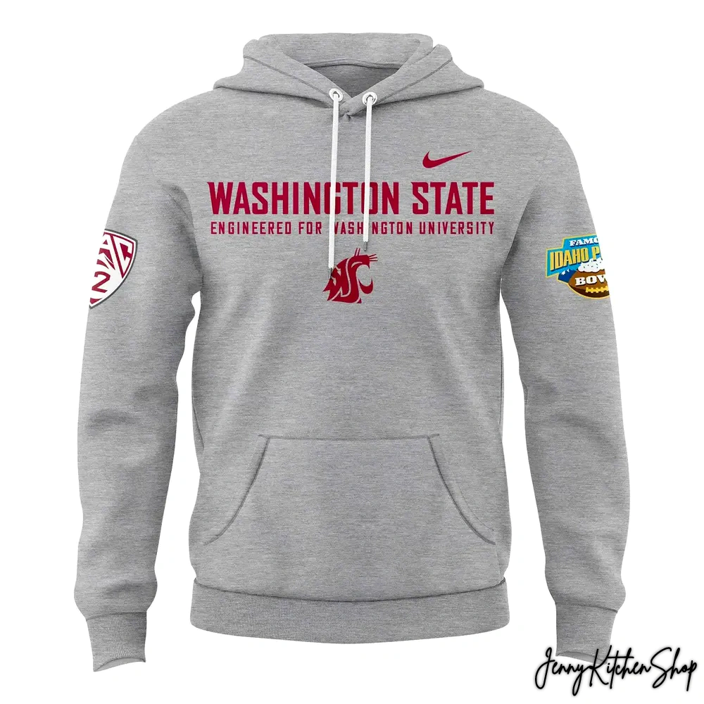 Washington State Cougars x Coach Kirby Moore Hoodie