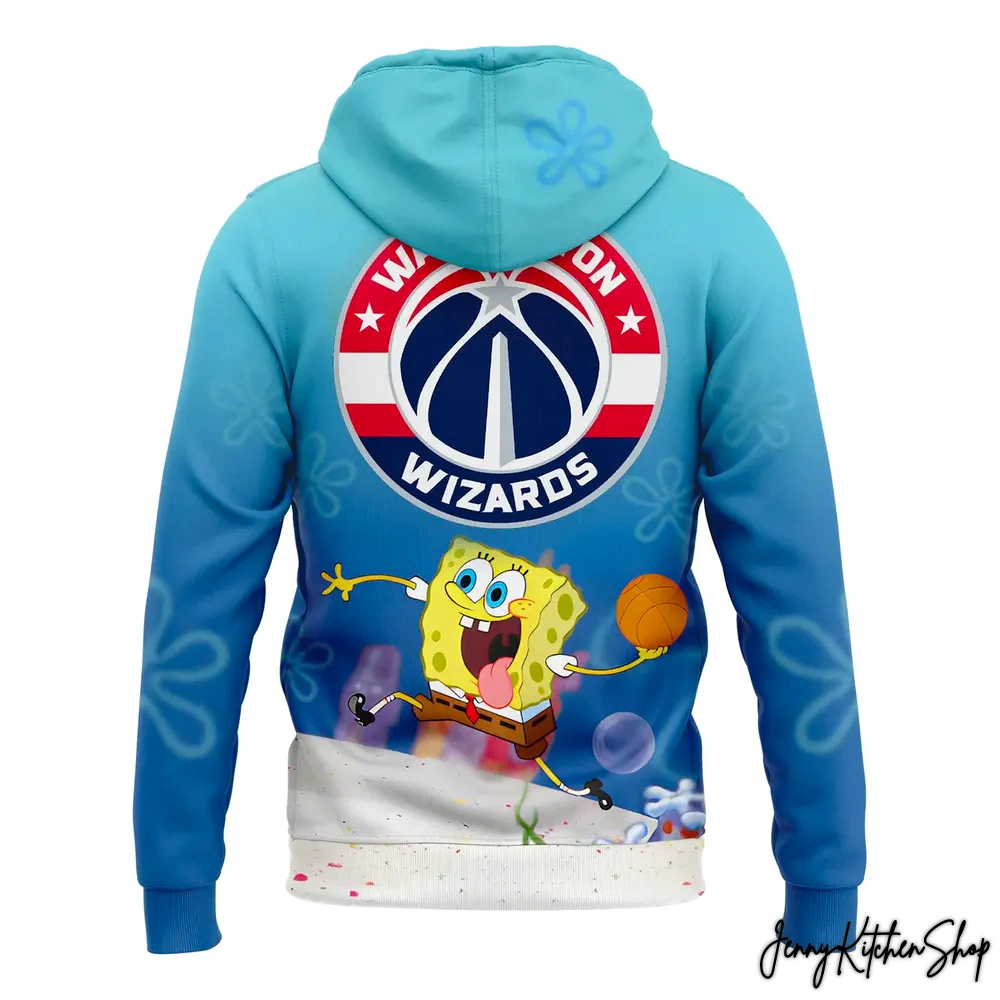 Washington Wizards x SpongeBob SquarePants Night Limited Hoodie