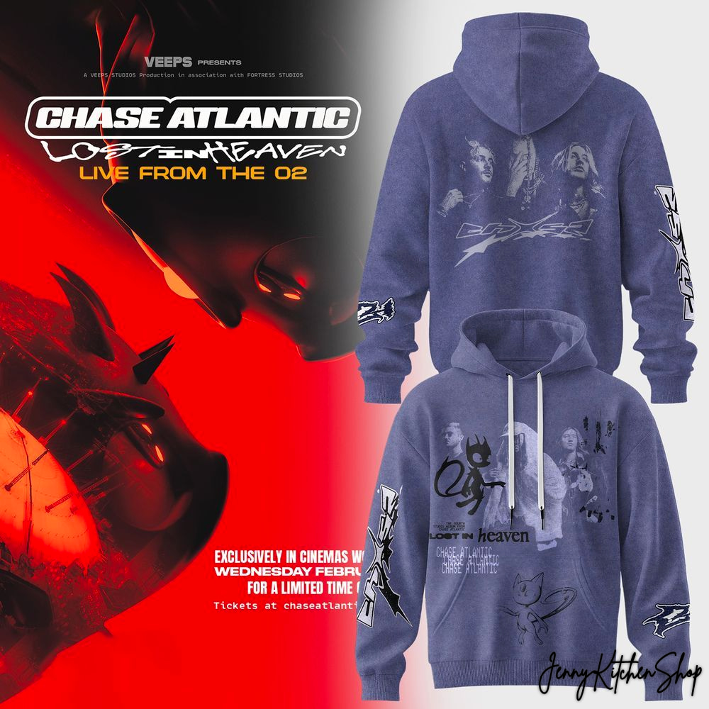 2026 Chase Atlantic Lost In Heaven Live From The O2 Collection Hoodie