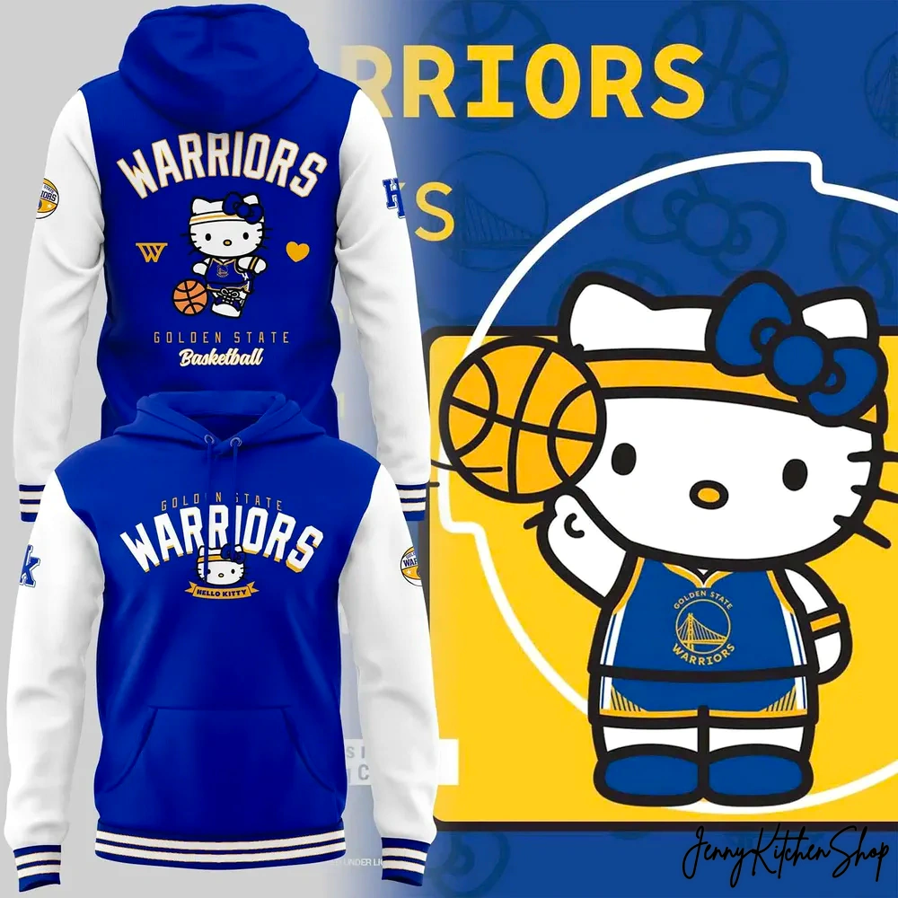 2026 Hello Kitty Golden State Warriors Limited Hoodie