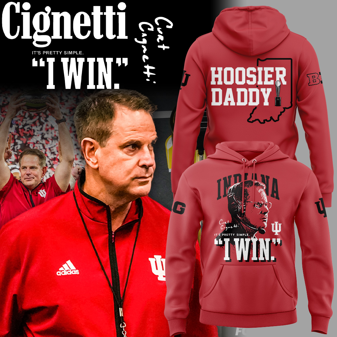 Indiana Hoosiers Cignetti I Win Hoodie
