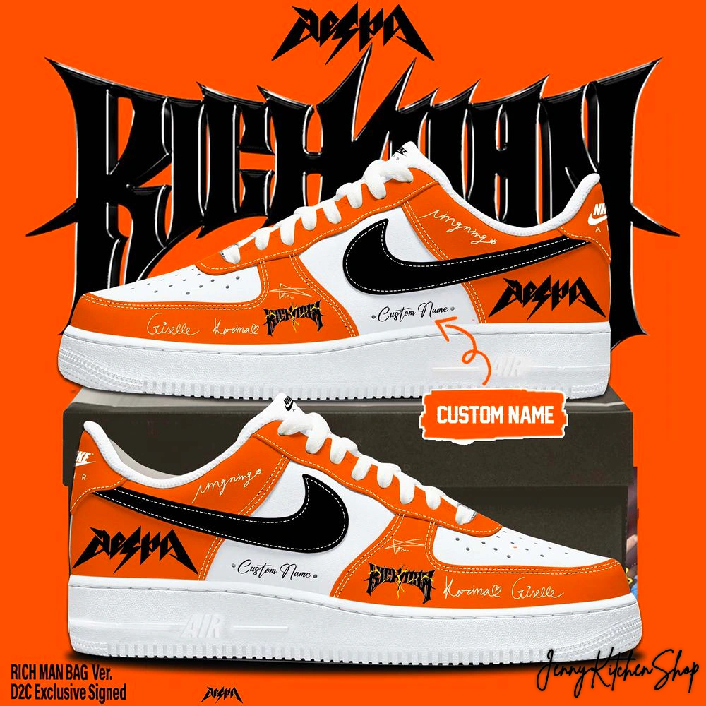 Aespa The 6th Mini Album Rich Man 2026 Special Custom Shoes