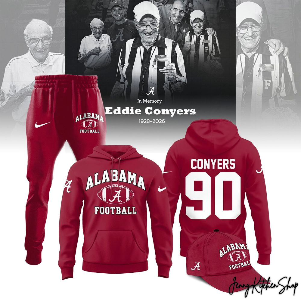 Alabama Crimson Tide In Memory Eddie Conyers Hoodie