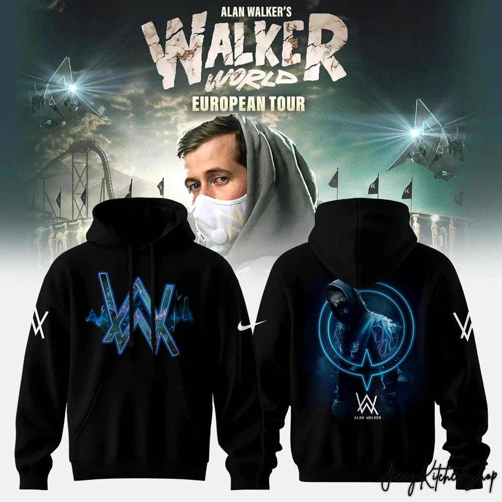 Alan Walker 2026 Walker World Tour Limited Hoodie