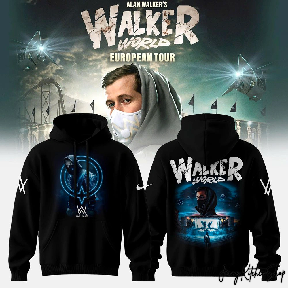 Alan Walker 2026 Walker World Tour Limited Hoodie